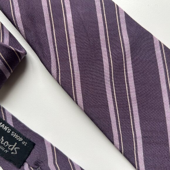 90s Christian Dior HARRODS Tie - Picture 2 of 4